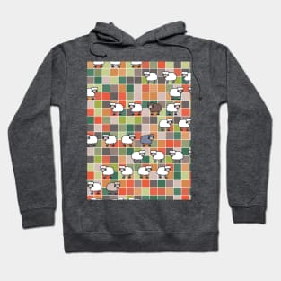 Baa Baa Sheep Cubism Hoodie